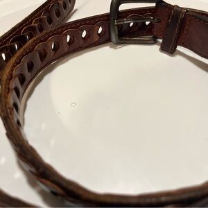 Stunning vintage leather belt